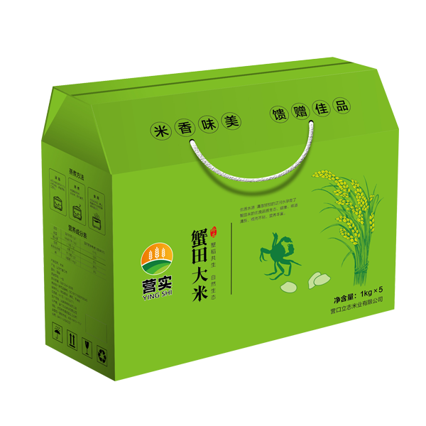 武汉蟹田大米礼盒1kg×5